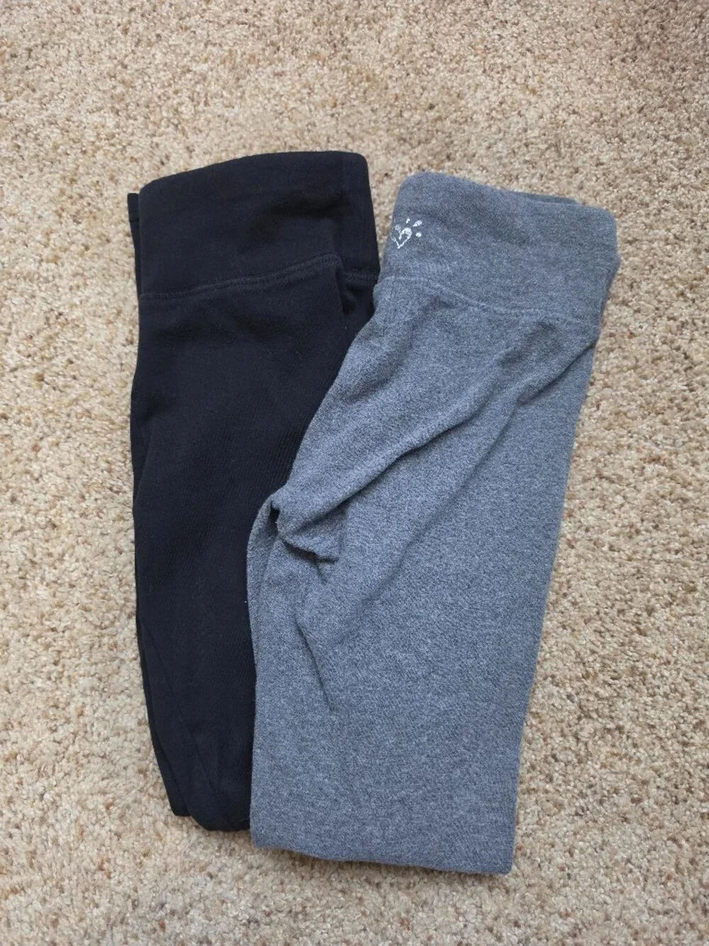 Lot of 2 Girls Justice Leggings Size Youth 10